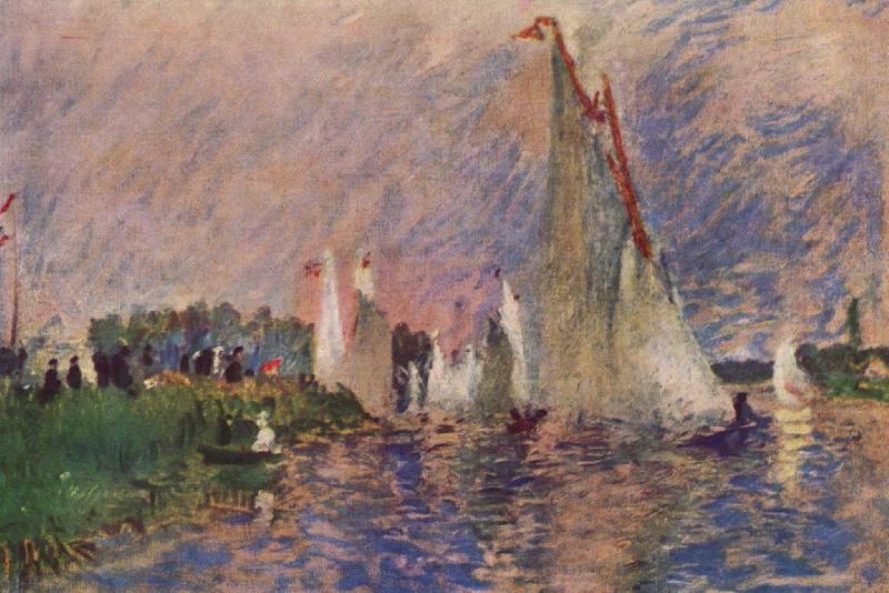 Pierre-Auguste Renoir Regatta bei Argenteuil China oil painting art